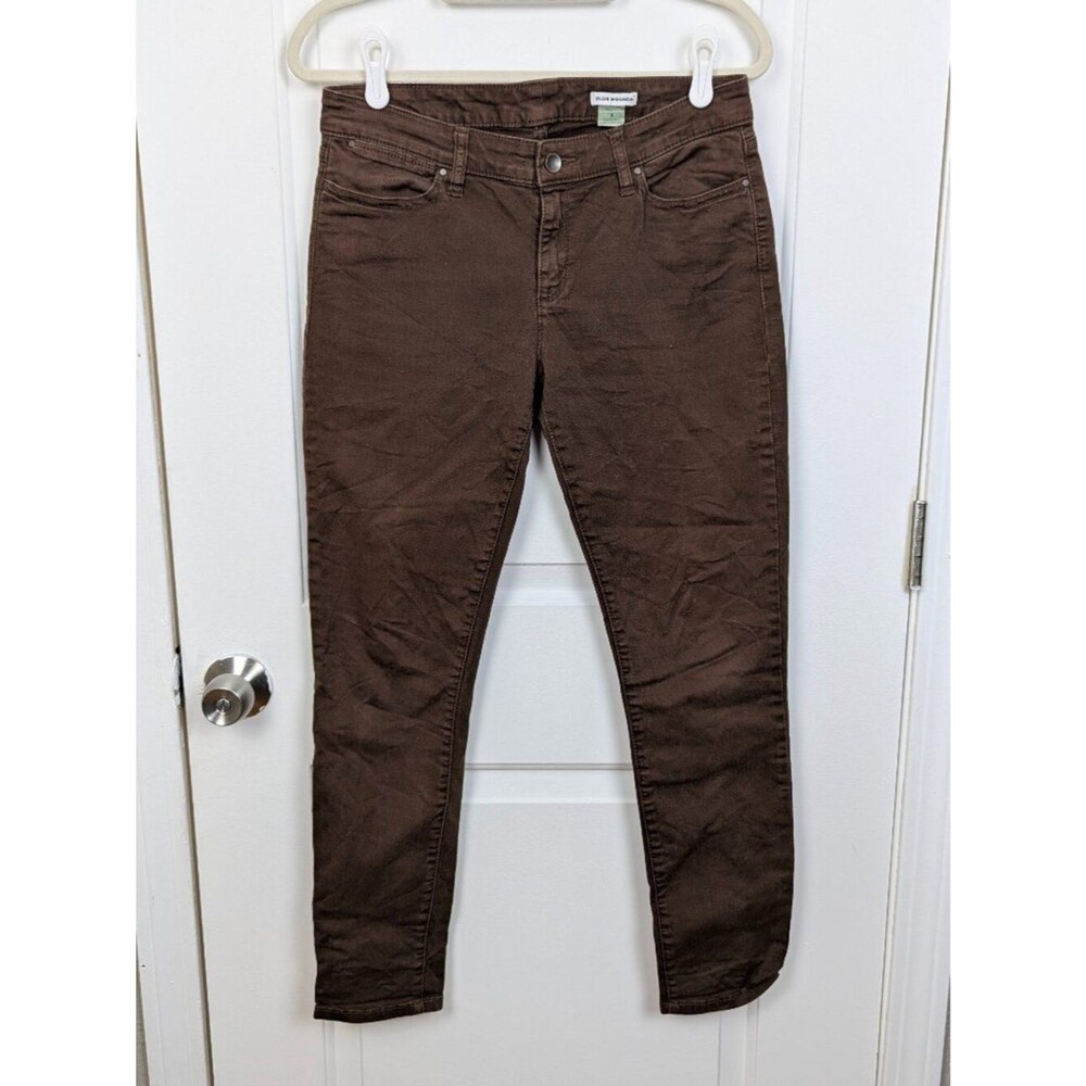 Club Monaco | Brown Skinny Stretch Pants Chino Jeans Size 8